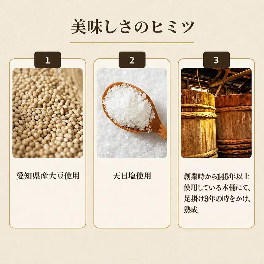 国産豆のたまり　つれそい、なじみ6本セット│醤油 和食 溜│南蔵商店