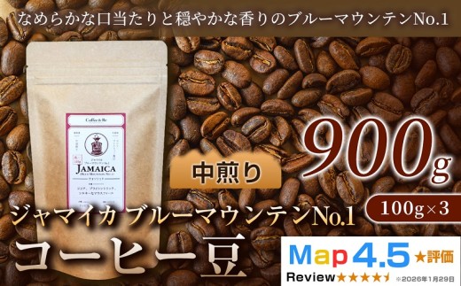 ジャマイカ　ブルーマウンテンNo.1　（100g×3袋）×3セット