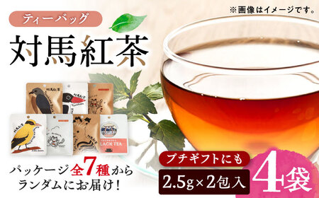 対馬紅茶2包入り 4個セット《対馬市》 【つしま大石農園】 長崎 対馬 ティー お茶 飲料[WBE017]