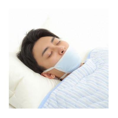 ふるさと納税 和泉市 一度使うと手放せない”おやすみのど楽マスク”　ゆったりサイズ　ブルー