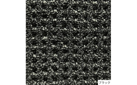 S109 4色から選べるファブリーズの消臭・抗菌ラグ 2サイズ展開（200×200cm/ブラック）