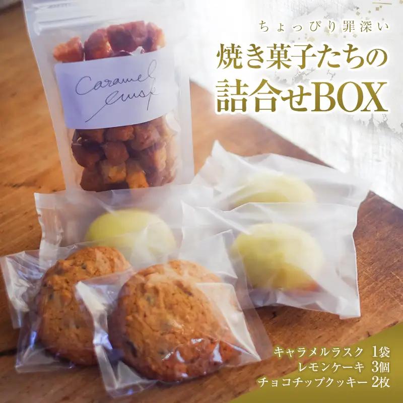 ちょっぴり罪深い 焼き菓子たちの詰合せBOX FAH-0054