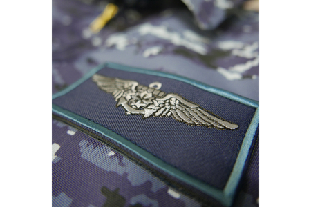 防寒ブルゾン (海上自衛隊デジタル迷彩柄) 2か所ワッペン付 (ウィングマーク・自衛艦旗) 3Lサイズ