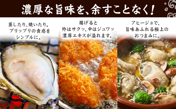 笠岡産 冷凍殻付き牡蠣 加熱用 2kg 30～40粒 《30日以内に出荷予定(土日祝除く)》岡山県 笠岡市 かき カキ 牡蠣 生牡蠣 瀬戸内海産 殻付き 冷凍