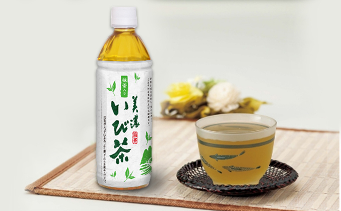 
[№5568-0213]美濃いび茶(抹茶入り）500ml　1ケース24本入
