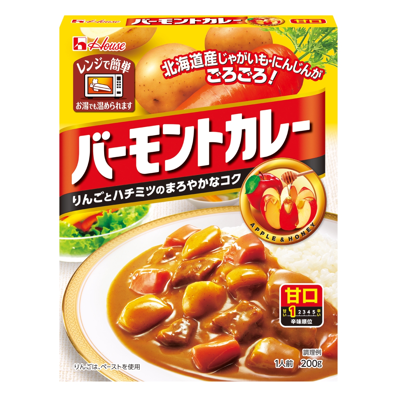 
                  カレー レトルト バーモントカレー 甘口【選べる内容量】 [翔栄通商 愛知県 江南市 ko23btu570082] レトルト食品 バーモント 甘口 ハウス食品 レンジ 湯煎 ストック 大容量 簡単 時短 常温保存 セット ランチ
                