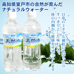 定期便6回【ミネラルウォーター】 DyDo 天然水 500ml 24本セット ミネラルウォーター