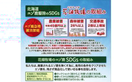 ヒューマングレードペットフード エゾ鹿肉の極上ジャーキー 30g×5個 セット（犬用おやつ）