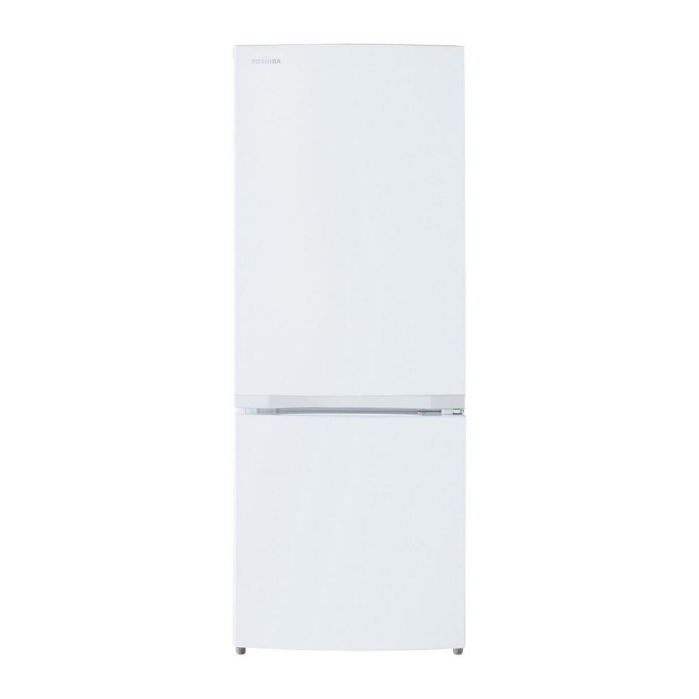 東芝　冷蔵庫【標準設置費込み】　153L　2ドア　右開き　冷凍冷蔵庫　GR-W15BS(W)