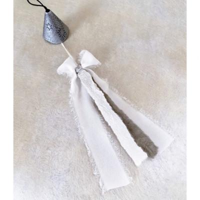 ふるさと納税 滝沢市 南部鉄器 風鈴 ウインドチャイム×リボン短冊　シルバー |  | 02