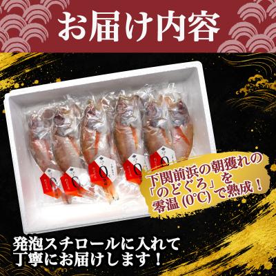 ふるさと納税 下関市 のどぐろ開き干し 0℃ 熟成 セット 5尾 350g 干物 魚介 海鮮 下関 山口 AS139 |  | 01
