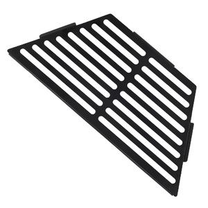 【 Hilander（ハイランダー) 】焚き火台 六花専用 梯形五徳（テイケイゴトク）Black キャンプ_OS226-0015
