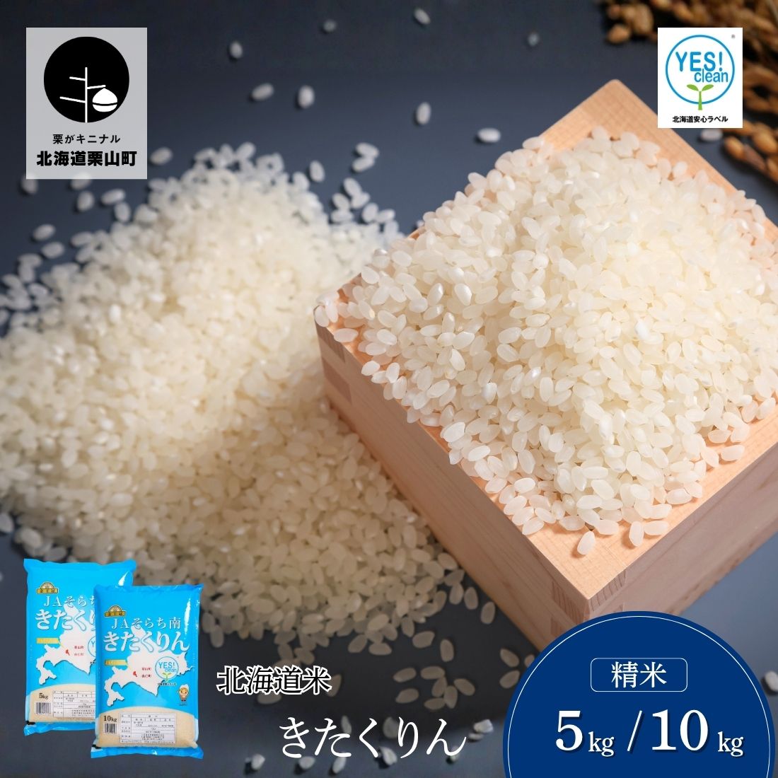 【ふるさと納税】JAそらち南産「きたくりん」 金王冠 北海道米 白米【令和7年産】《5kg・10kg》