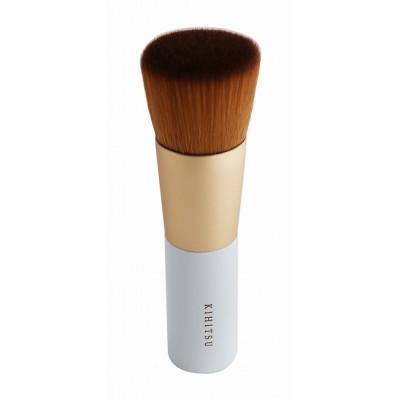 ふるさと納税 熊野町 熊野筆 喜筆【ベースメイクセット】リキッドファンデーションブラシ&3Dパウダーブラシ&ハート |  | 02