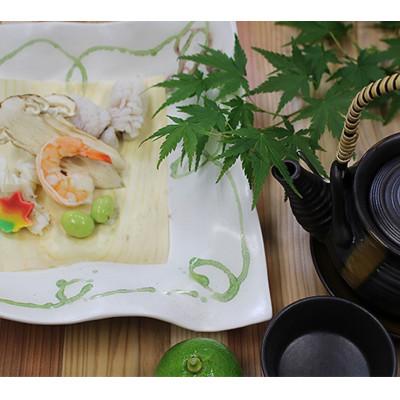 ふるさと納税 志免町 鱧と松茸の土瓶蒸し 2人前セット(土瓶2個付)