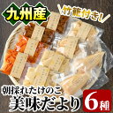 【ふるさと納税】たけのこ美味だより(6種)国産 加工品 惣菜 弁当 おかず 筍水煮 たけのこご飯の素 簡単調理 贈答 ギフト プレゼント【上野食品】a-12-24