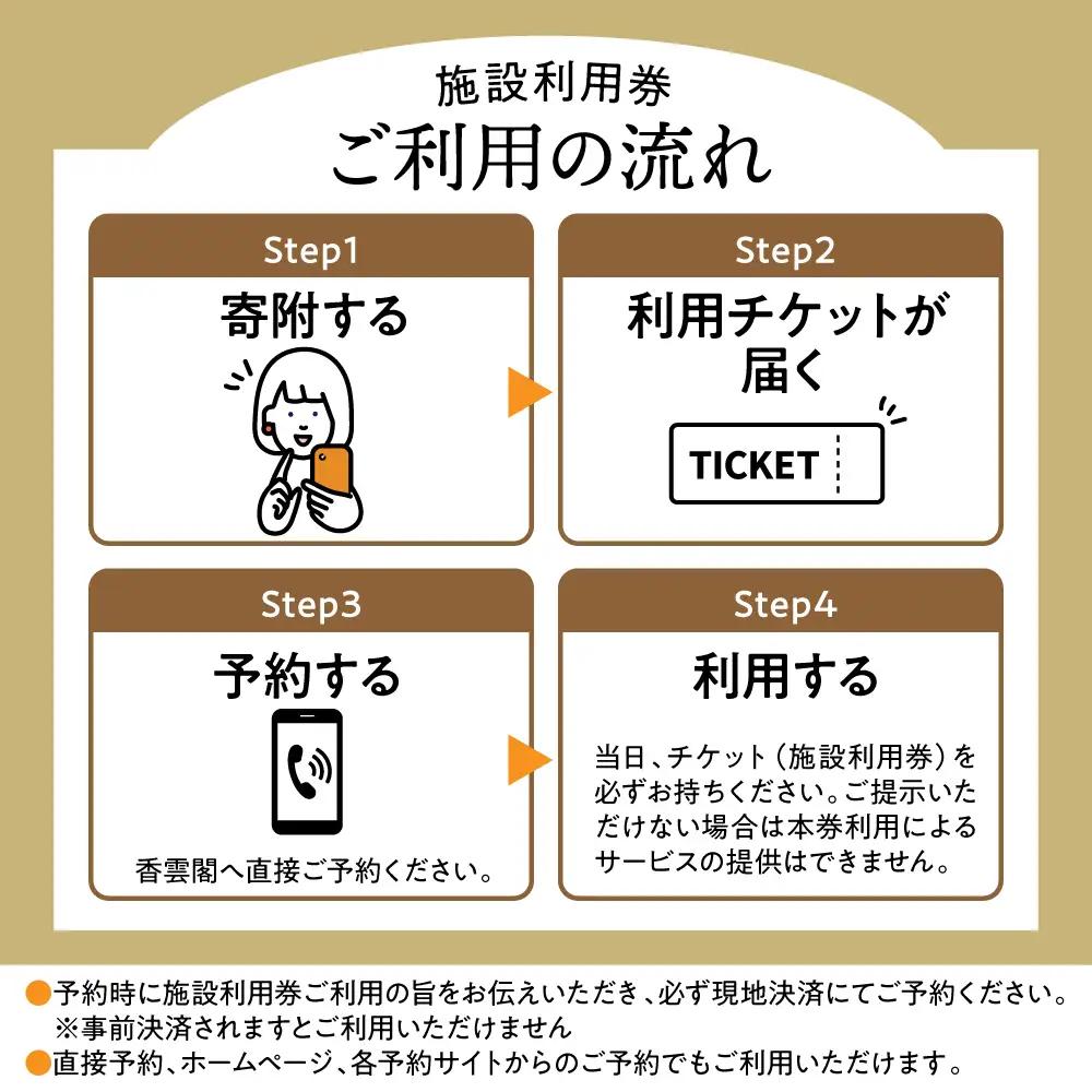 赤倉温泉 香雲閣 施設利用券 12,000円分