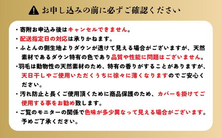 ご家庭で手洗いできる 羽毛肌掛けふとん シングル（約150×210㎝） | 手洗い可 国産 寝具 布団 ホワイトダックダウン85％ 泉大津市