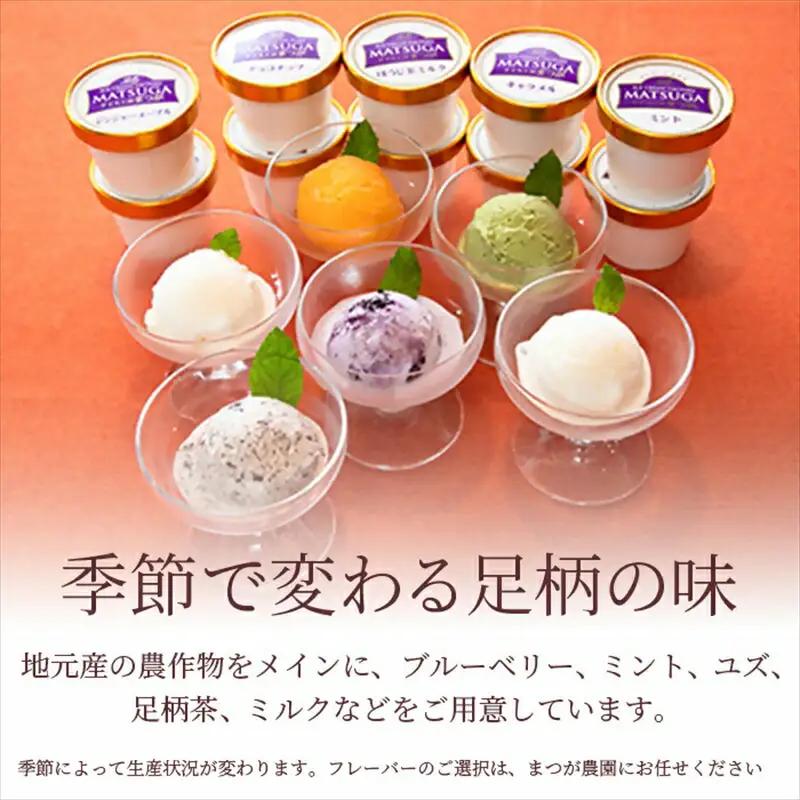 アイス まつが農園 アイスクリーム ギフト 12個入り 【 果物 フルーツ 旬 食品 添加物不使用 食べ比べ 詰め合わせ 詰合せ アイス カップアイス アイスクリーム シャーベット ギフト プレゼント