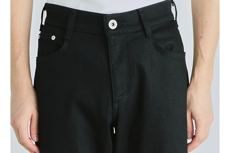 EDWIN ジャージーズ レギュラーストレートパンツ  スタンダードモデル【M・ブラックデニム】JMH03-101-M [ジーンズ エドウイン エドウィン デニム メンズ パンツ]