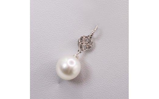 1965 K18WG 南洋白蝶真珠10.0㎜upペンダントトップ