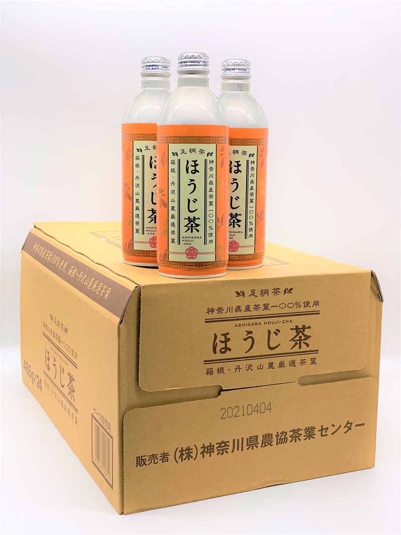 【定期便】毎月お届け（6ヶ月間） 箱根・丹沢山麓厳選茶葉100%使用のほうじ茶（リシール缶）465g×24本入【 お茶 ギフト プレゼント 贈り物 神奈川県 南足柄市 】
