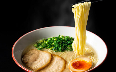 豚骨ラーメン 1人前 九州筑豊らーめん山小屋からの贈り物　《豊前市》　【ワイエスフード株式会社】拉麺 中華麺 とんこつ おすすめ[VEK001]