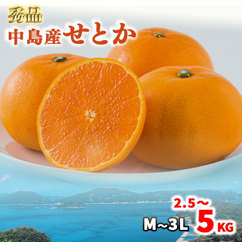 【ふるさと納税】 【2027年2月下旬頃から順次発送】 【秀品】 松山市 中島産 松山市中島産 せとかM～3Lサイズ　2.5kg/5kg（ 愛媛みかん 愛媛ミカン みかん ミカン 蜜柑 柑橘 フルーツ 果物 くだもの 産地直送 数量限定 人気 おすすめ 愛媛 松山 フジ・アグリフーズ）