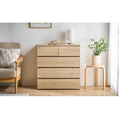 ふるさと納税 大河原町 組立簡単ウッドチェスト KKWCー790 ナチュラル 4段 アイリスオーヤマ[53753292] |  | 02