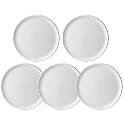 ふるさと納税 白山市 NIKKOの24cmプレート5枚セット「ディスク」《ニッコー食器》(11400-0024-5)