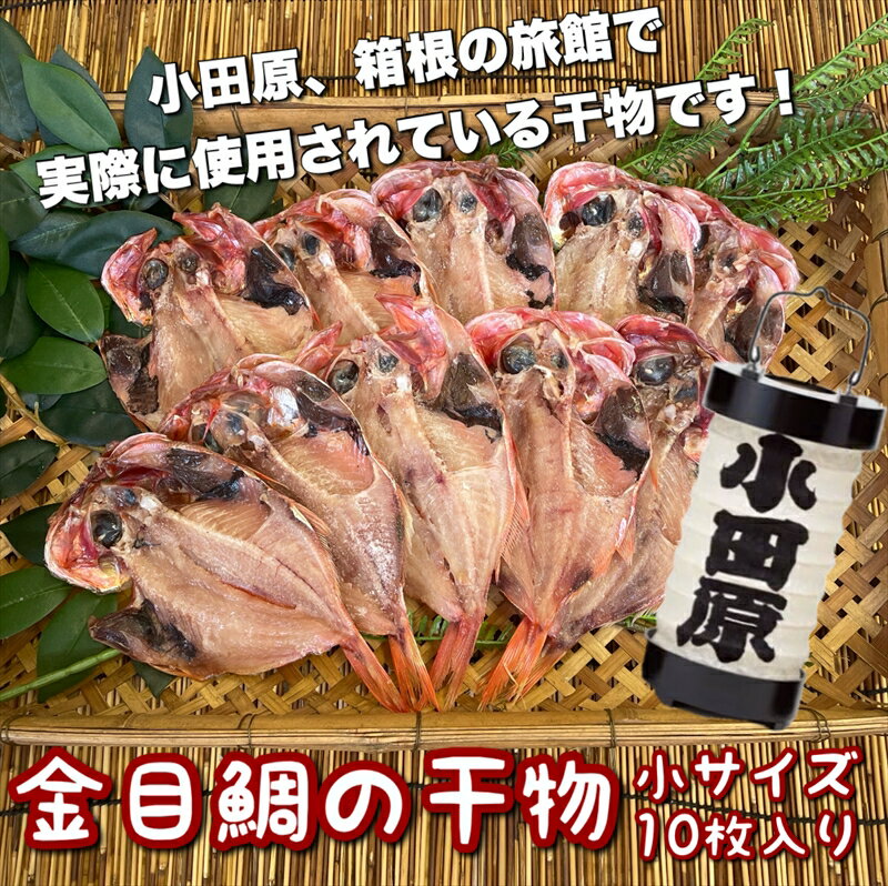 【ふるさと納税】金目鯛の干物 小サイズ 10枚セット