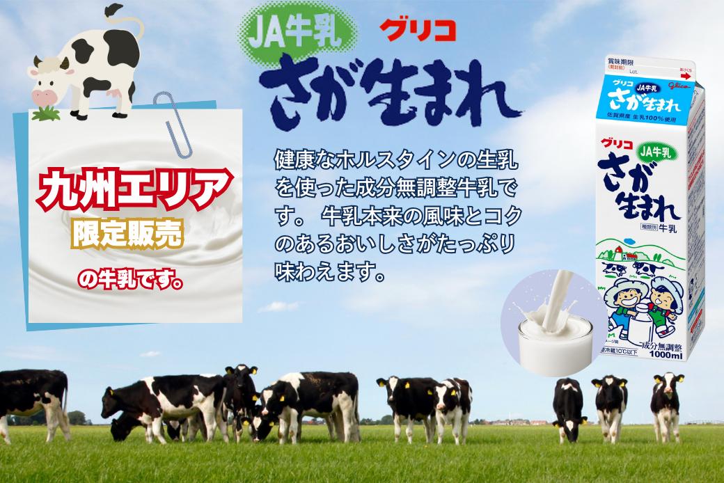 JA 牛乳 さが生まれ牛乳 3本セット：A075-007