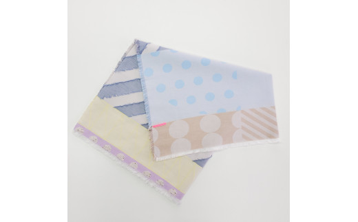 30-34【ＰＯＬＳ】ＦＵＳＡストール（SUNBEAMSライトグレー）