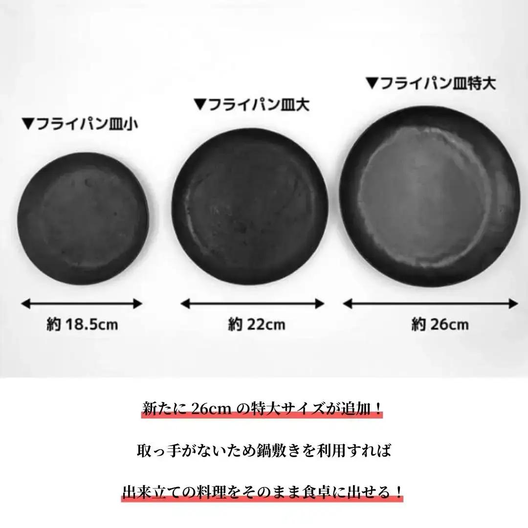 鍛冶屋が叩いた鉄フライパン皿特大 26cm アウトドア キャンプ 近藤製作所×村の鍛冶屋