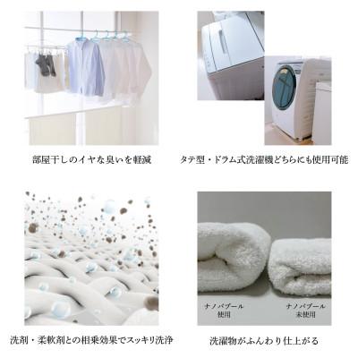 ふるさと納税 箕面市 洗濯革命 ナノバブール W(ダブル)トルネード 洗濯機アタッチメント |  | 02