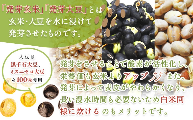 【薬膳ご飯】【有機肥料/無農薬・無化学肥料･備蓄用】鑑定米の発芽三昧1.4kg（350g×4）水田環境鑑定・米食味鑑定士鑑定米【
