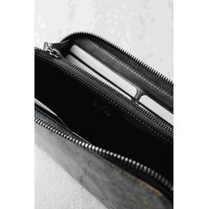 enrio　Traditionシリーズ　牛革(カーフ)　墨染　ラウンドファスナー長財布【1556991】