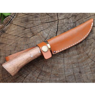 ふるさと納税 南国市 土佐四万十渓流ナイフ105【真鍮丸輪/槌目磨】ダマスカス15層青紙2号鋼 |  | 03