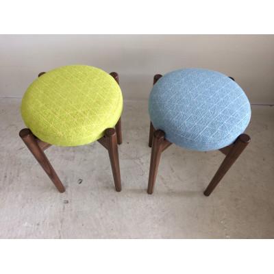 ふるさと納税 大川市 bolo stool 01【イエロー/ウォールナット/高さ44cm】 |  | 02