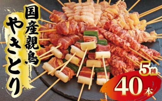 焼鳥 焼き鳥 40本 親鳥 鶏肉 とり チキン もも とりもも 親もも ねぎま 親ネギ ぼんじり 皮 鶏皮 親皮 はつもと 鳥肉 とりにく 肉 もも肉 鶏もも肉 国産やきとり おつまみ おかず 惣菜 酒の肴 ビール ハイボール チューハイ ワイン ウイスキー 焼酎 日本酒 酒 アルコール ローストチキン BBQ 焼き肉 アウトドア 香川県 丸亀市 池田食品