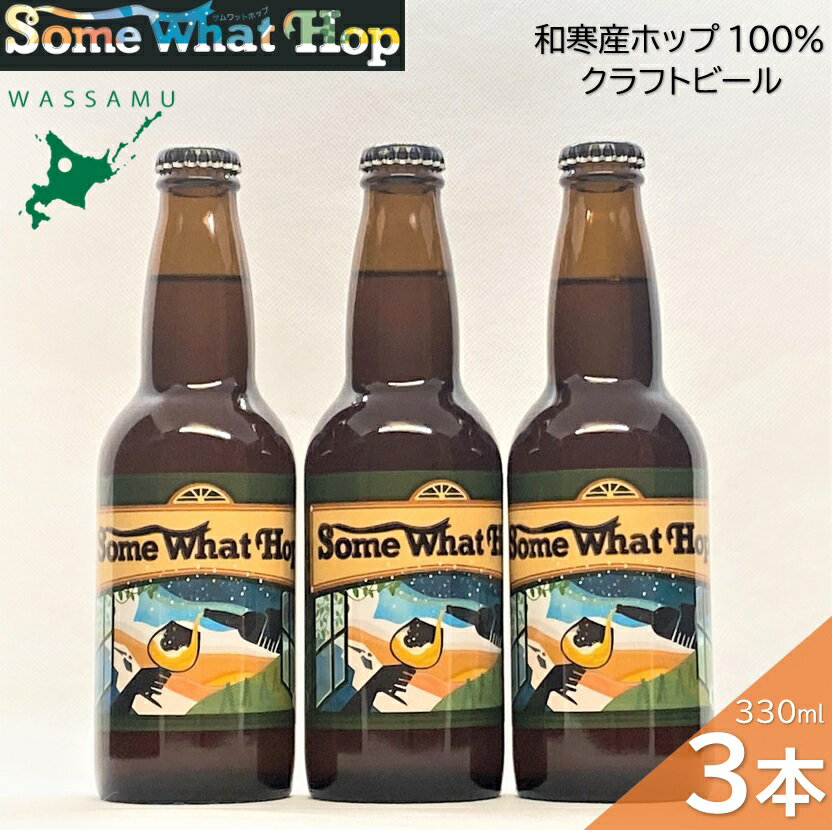 【ふるさと納税】（予約返礼品）わっさむクラフトビール（Some What Hop）