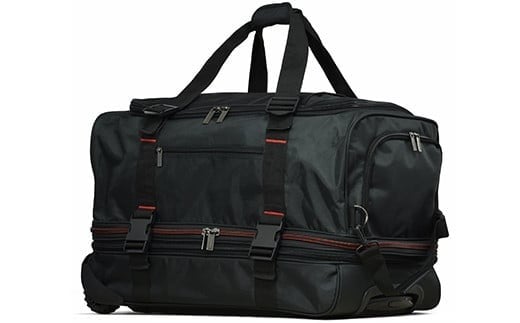 
            スーツケース [PROEVO] 防水 ボストンキャリー スーツケース 受託手荷物対応 L（ブラック×レッド） [20017] 福岡県 大木町 株式会社 レクサス AY161
          