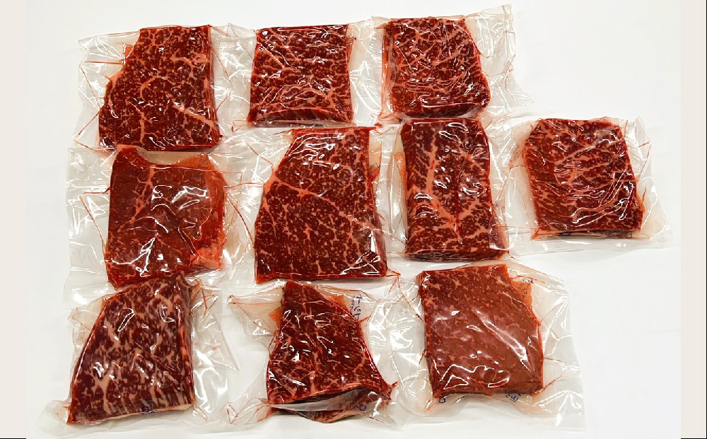 【6か月定期便】【A4～A5】佐賀牛モモステーキ 約1kg(100g×10P)×6回【肉 牛肉 ブランド牛 黒毛和牛 ステーキ肉 ふるさと納税】(H112248)