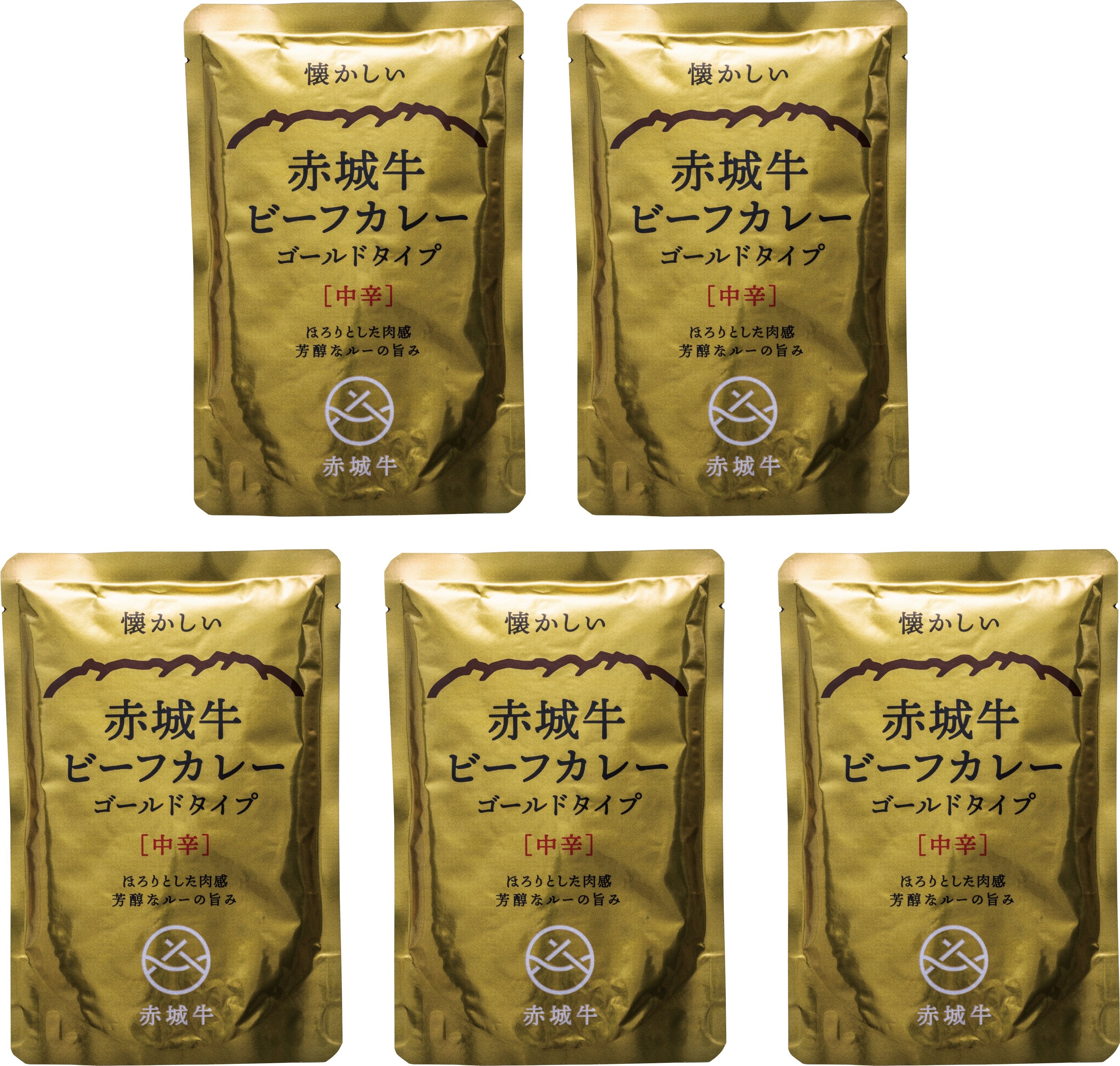 
                  赤城牛カレー　ゴールドタイプ（中辛）
                