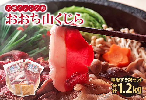 イノシシ肉 味噌すき鍋セット 約1.2kg【冬猪肉 バラ 500g 夏猪肉 モモ 500g 鍋の味噌 100g 2パック 肉 猪肉 いのしし肉 イノシシ肉 しし肉 鍋 すき鍋 味噌 みそ ミソ ジビエ鍋 ぼたん鍋 冷凍 真空パック】