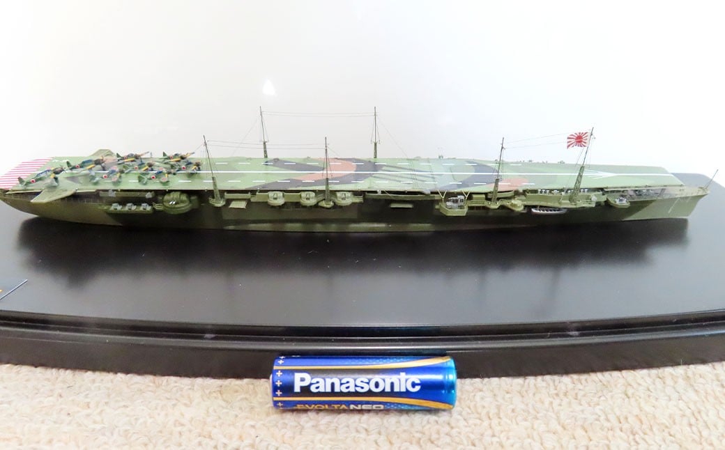 プロプラモデラーが作る！ 一点物 日本海軍 航空母艦 「千歳」 1／700 （完成品） ピットロードべースプラモデル