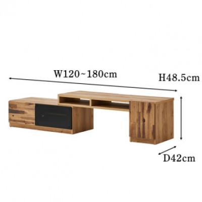 ふるさと納税 大川市 ヴィーナス 伸縮テレビボード　ガラス |  | 03