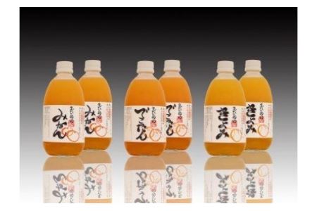 柑橘ジュース三重奏（500mL ６本セット） [VB00630]