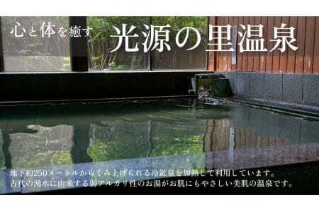 南アルプス生態邑　ヘルシー美里体験付き宿泊プランペアご優待券