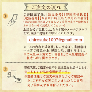 a953-C ＜期間限定！2024年11月～2025年5月末の間で発送対応＞名入れ一升餅(紅白セット)【ちろす家】姶良市 おもち 餅 背負い餅 餅踏み お祝い 1歳 男の子 女の子 誕生日 ベビー イ